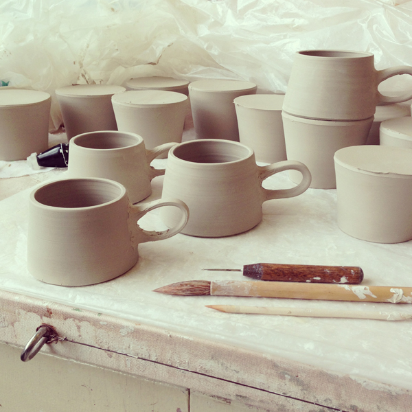mugs in progress