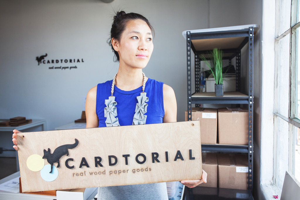 Yvonne Leung, founder of Cardtorial photographed on July 10, 2014 for OC Metro. Photo by Robert Zaleski/rzcreative.com